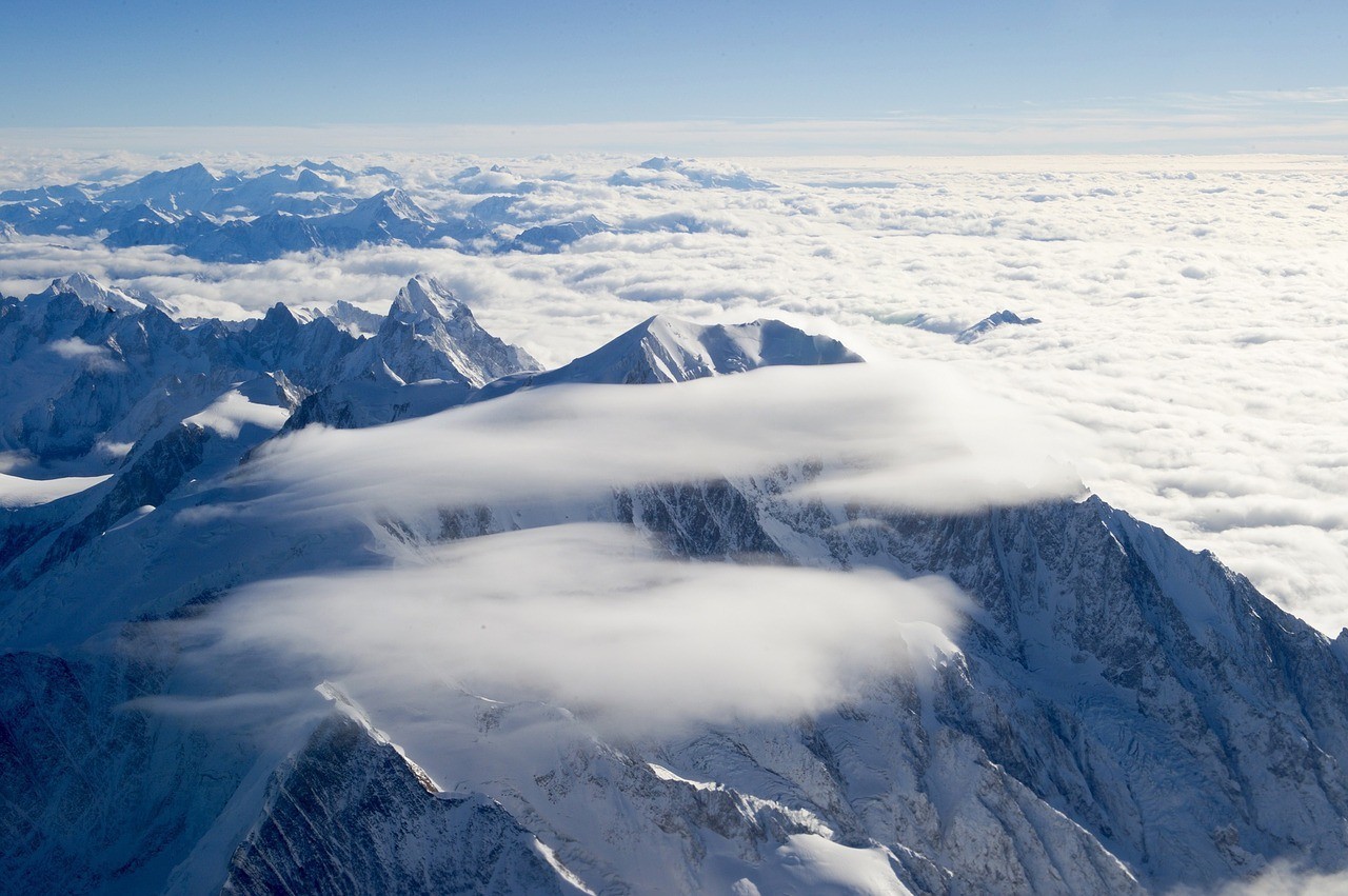 Wintersport Frankreich Berge Schnee